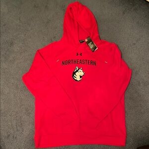 Northeastern Under Armour Performance Sweatshirt